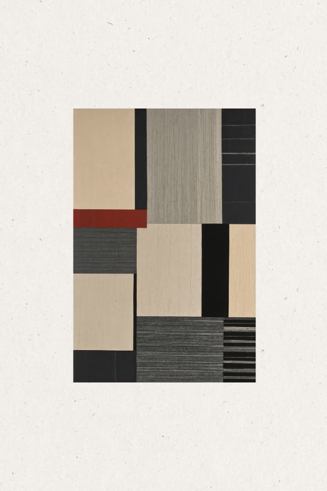 Geometric Harmony by THE MIUUS STUDIO — canvas wall art