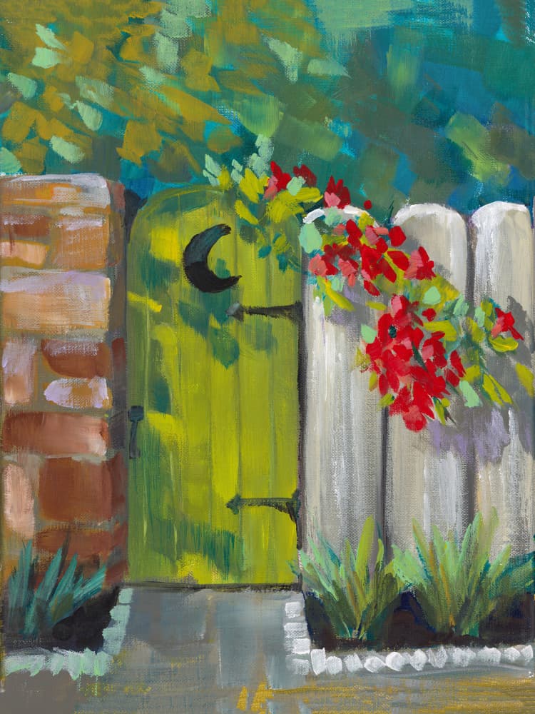 Moon Door by Jenny Westenhofer — canvas wall art