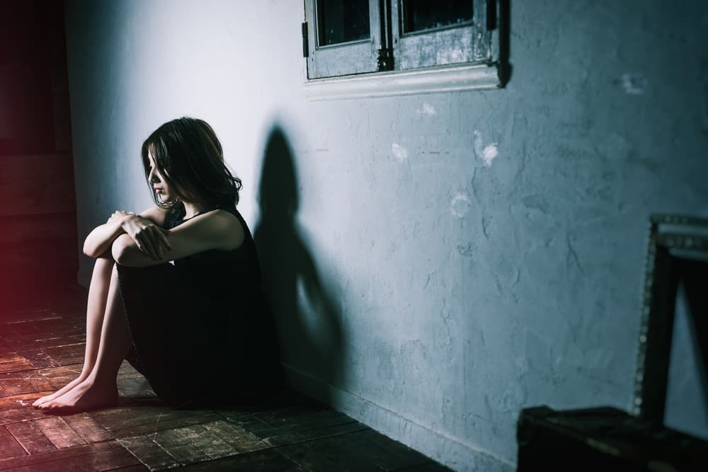 Lonely Woman In Shadow by Daisuke Kiyota — canvas wall art