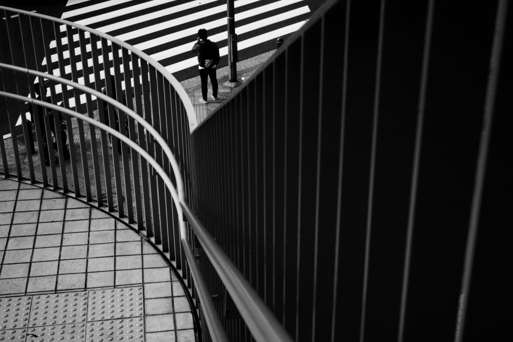Urban Geometry Walk by Satoshi Hata — canvas wall art
