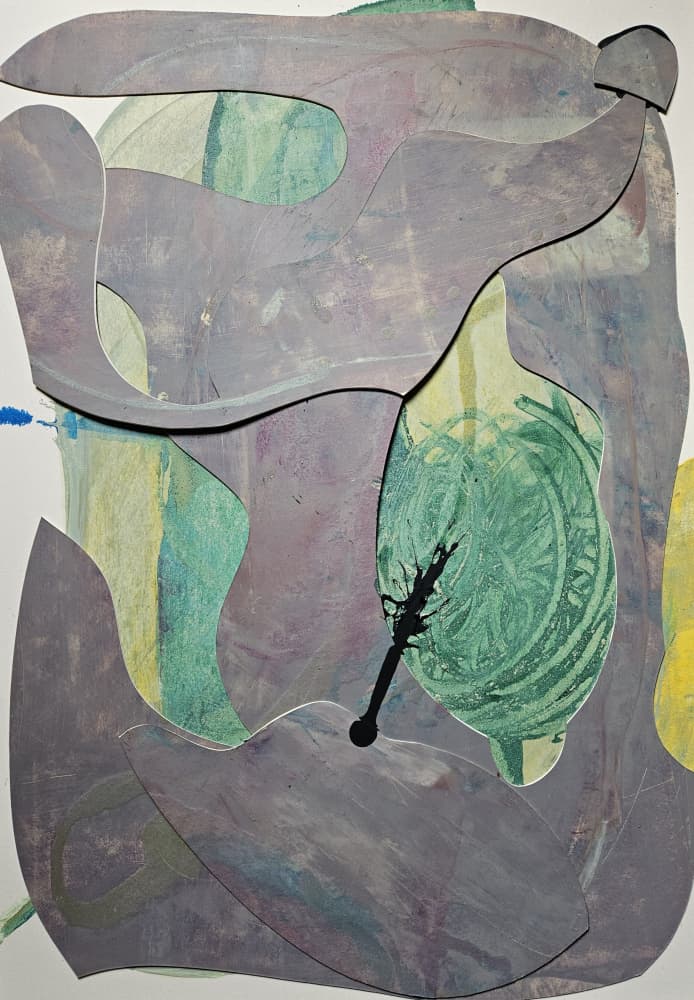Abstract Layered Forms by Stefano Mazzolini — canvas wall art