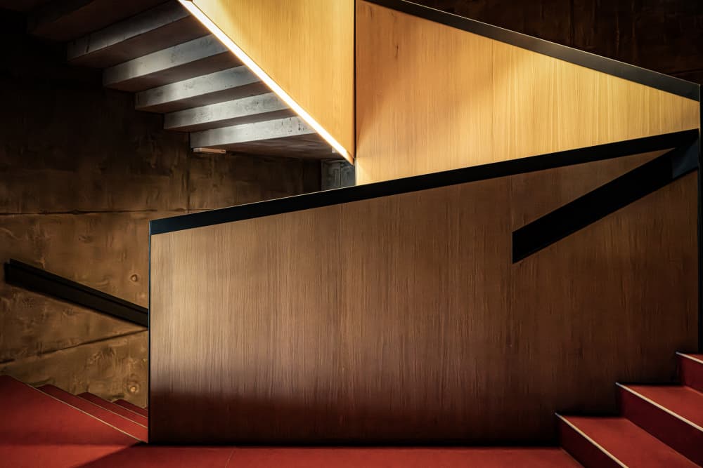 Modern Staircase Design by Linda Wride — canvas wall art