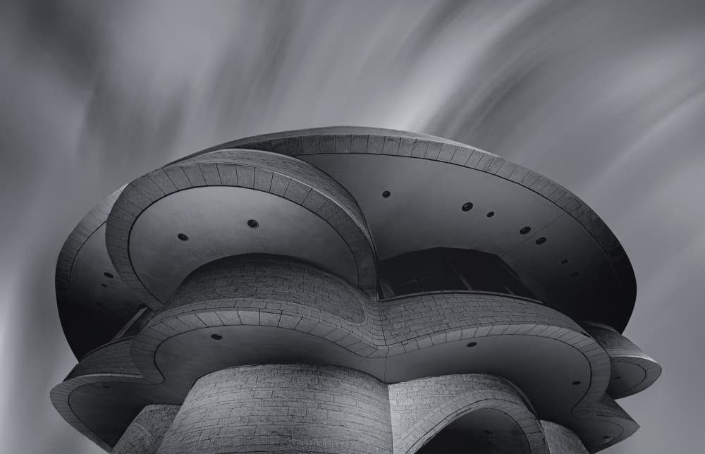 Dynamic Concrete Forms by Molly Fu APA — canvas wall art