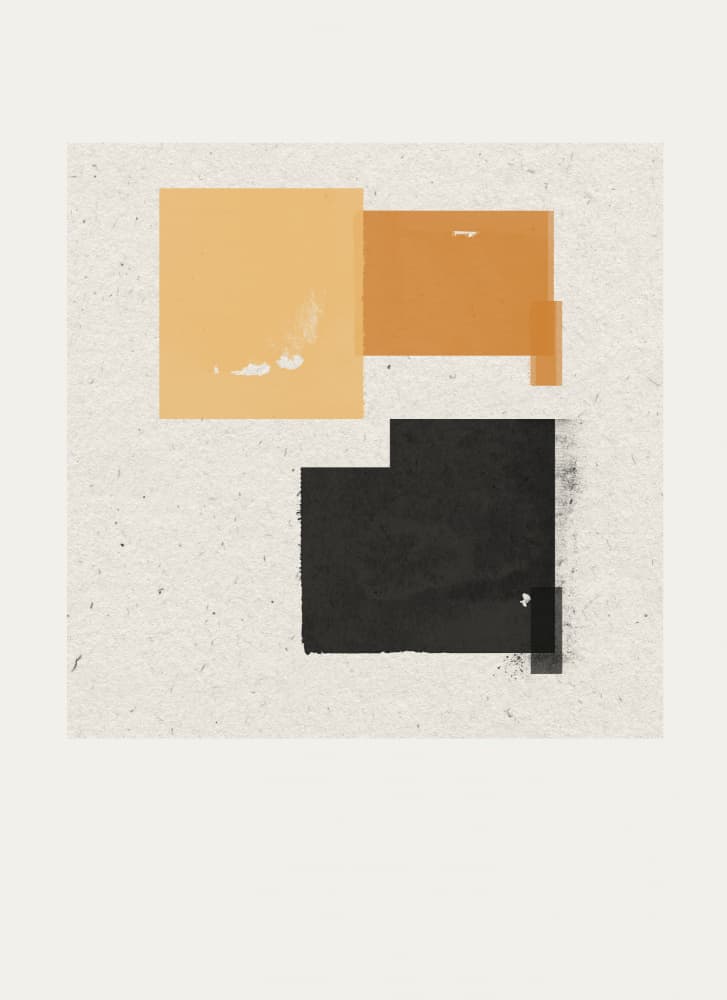 Blocks of Balance by THE MIUUS STUDIO — canvas wall art