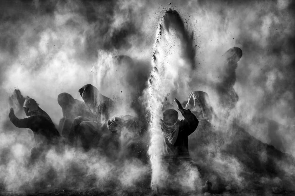 Dynamic Dust Storm by Mohammadreza Momeni — canvas wall art