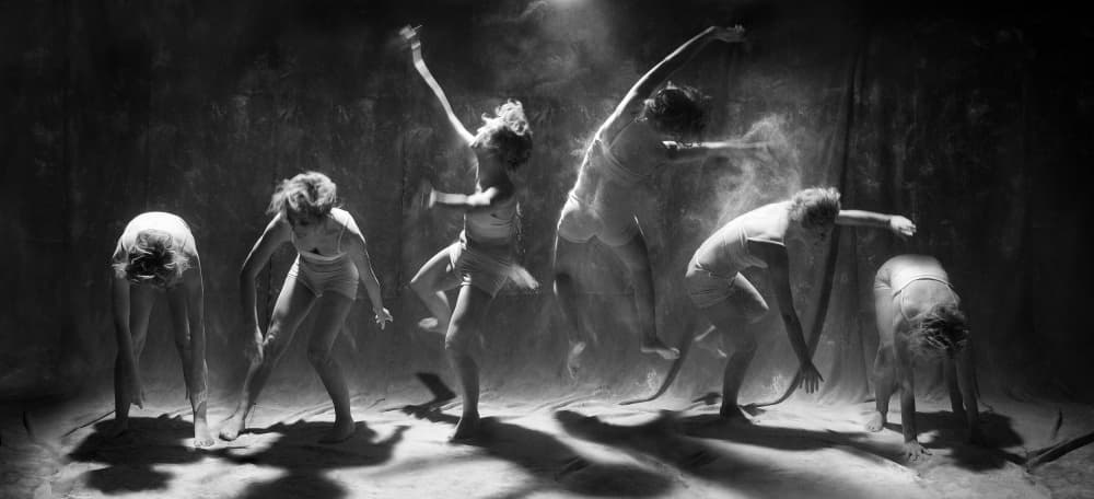 Dynamic Powder Dance by DDiArte — canvas wall art