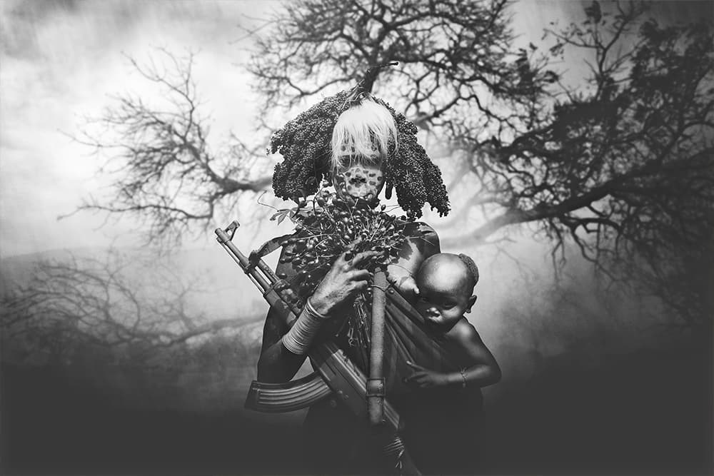 Warrior Mother Protection by Svetlin Yosifov — canvas wall art