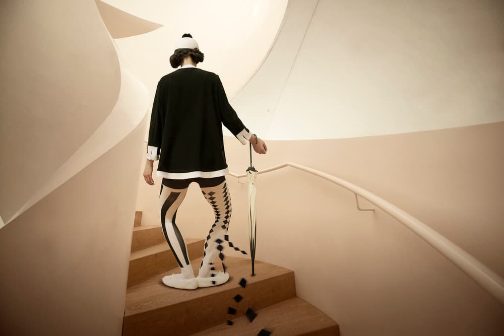 Spiral Staircase Fashion by Christine von Diepenbroek — canvas wall art