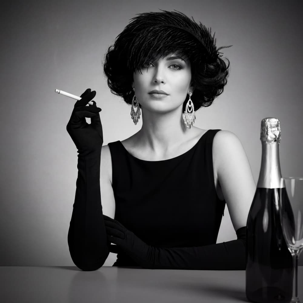 Sophisticated Evening Glamour by Andreas Magnusson — canvas wall art