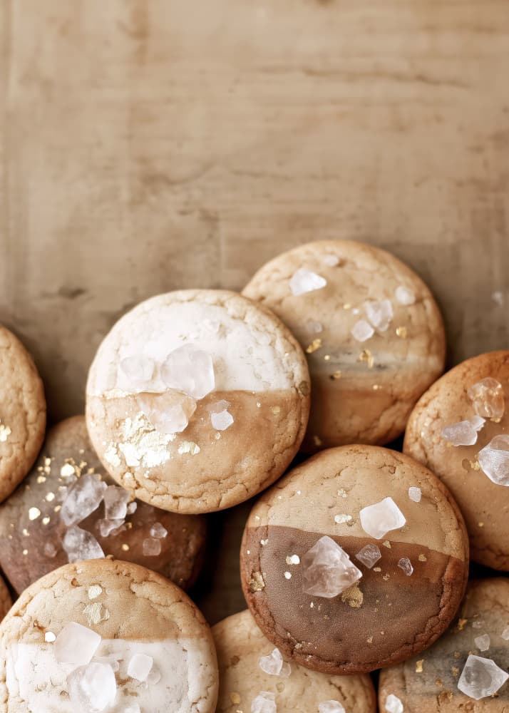 Rustic Dipped Cookies by Justyna Jaszke — canvas wall art
