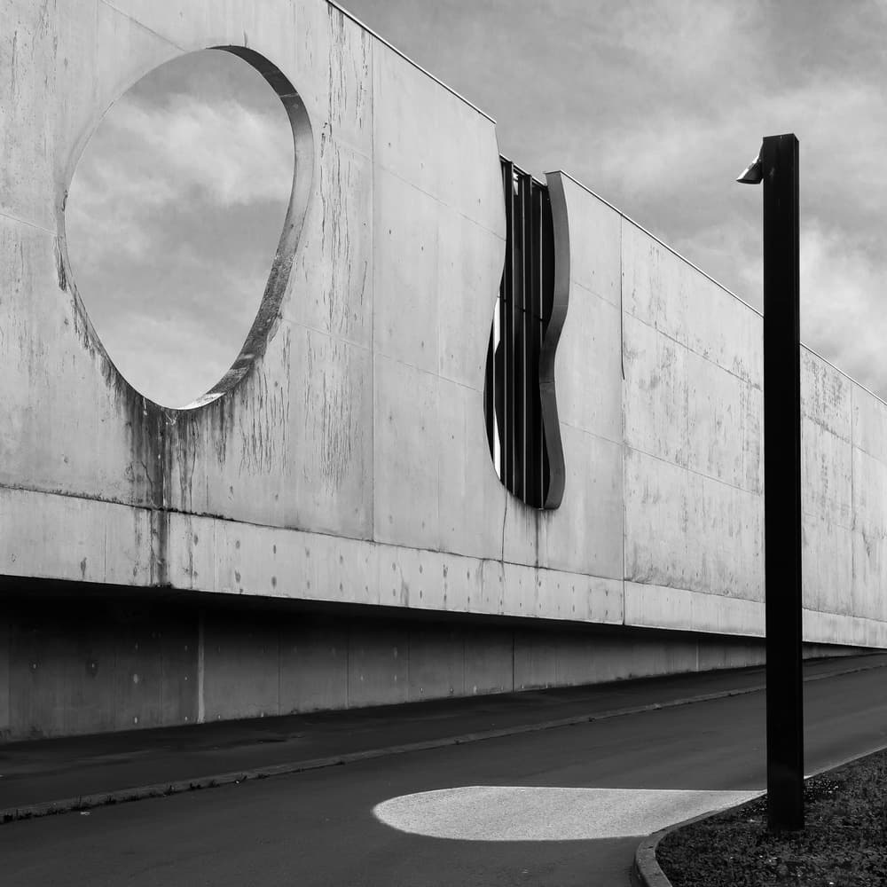 Brutalist Window Shapes by Luc Vangindertael (laGrange) — canvas wall art