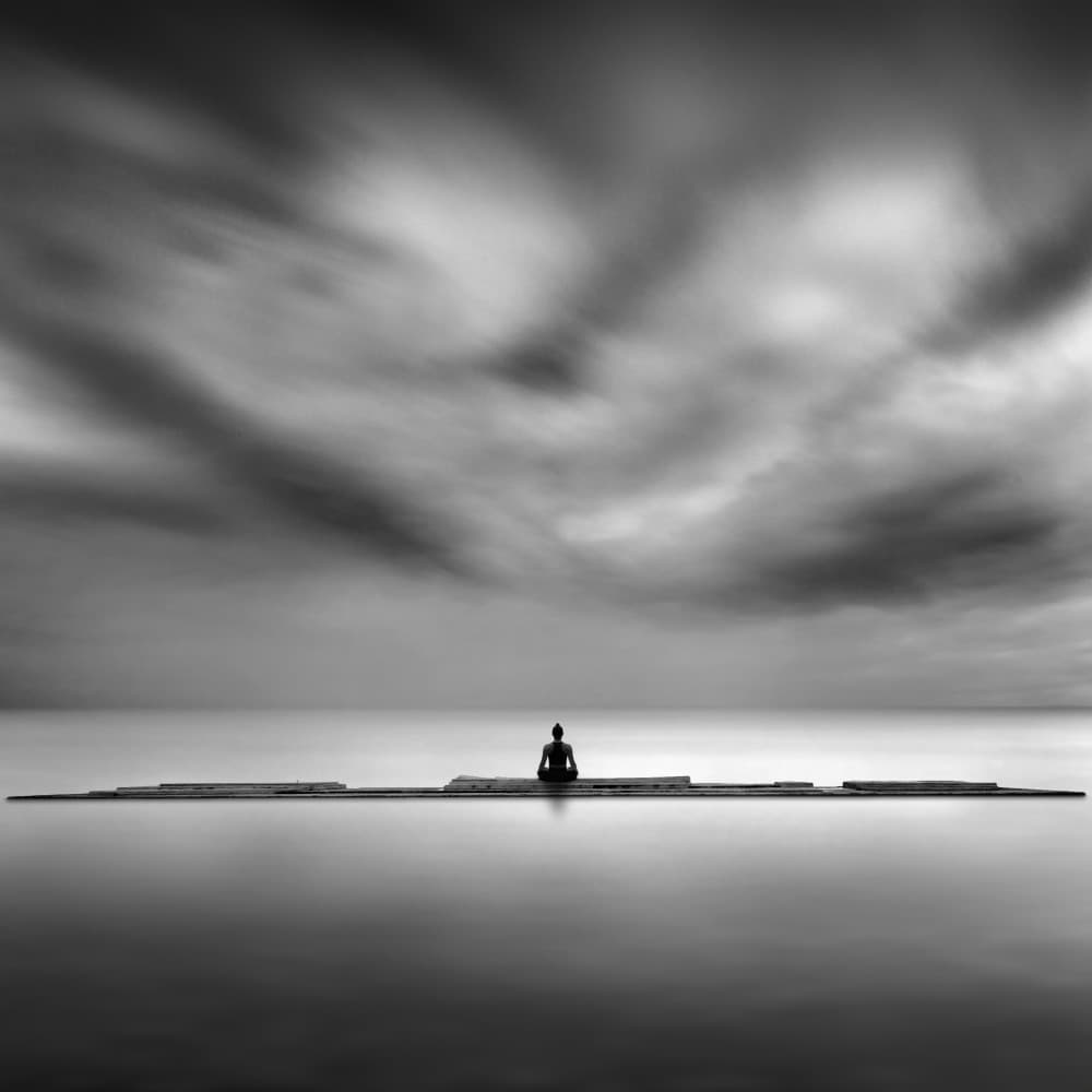 Serene Buddha Meditation by George Digalakis — canvas wall art