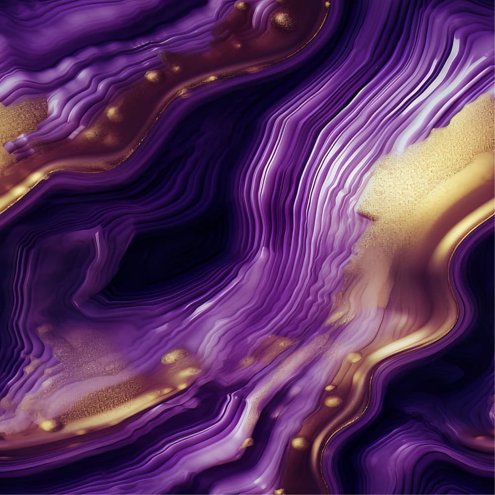 Luxury Purple Agate by Bilge Paksoylu — canvas wall art