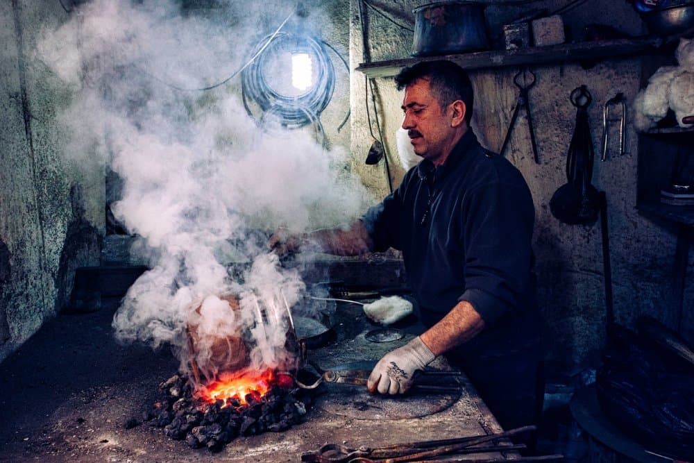 Artisan Forge Work by M. Emre Erol — canvas wall art
