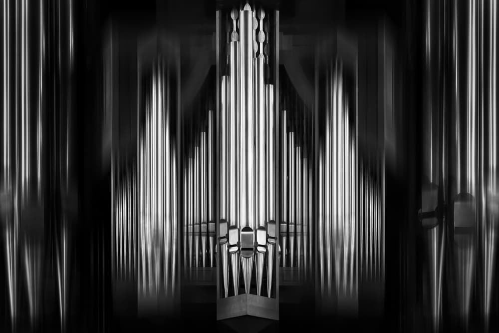 Dramatic Pipe Organ by Hans-Wolfgang Hawerkamp — canvas wall art