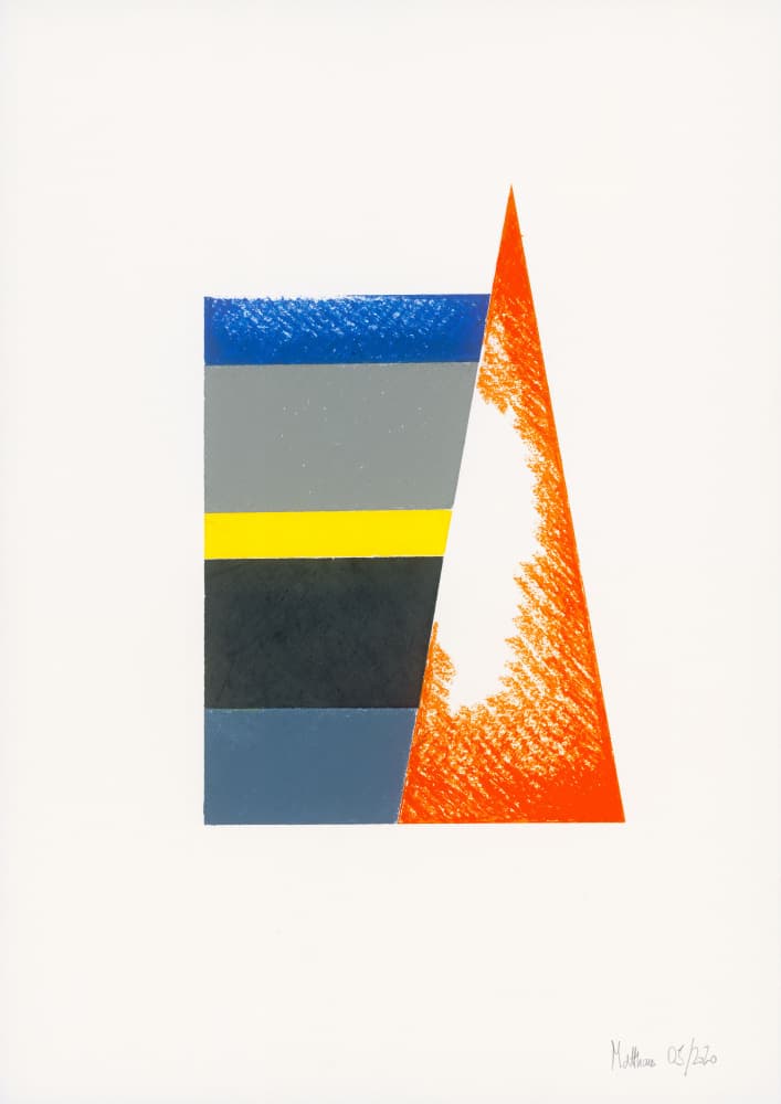 Colorful Geometric Abstract by matthaus — canvas wall art