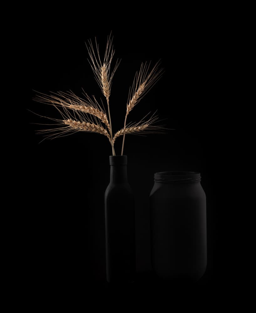 Golden Wheat Still Life by Margareth Perfoncio — canvas wall art
