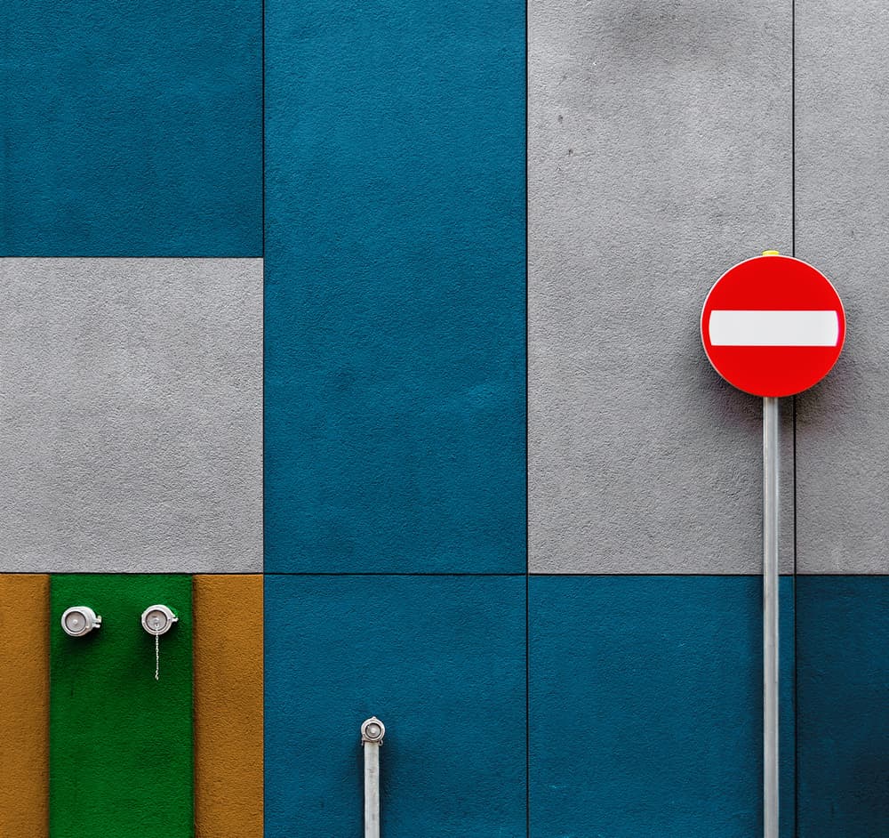 Abstract Color Blocks by Tomasz Buczkowski ( Tomush ) — canvas wall art