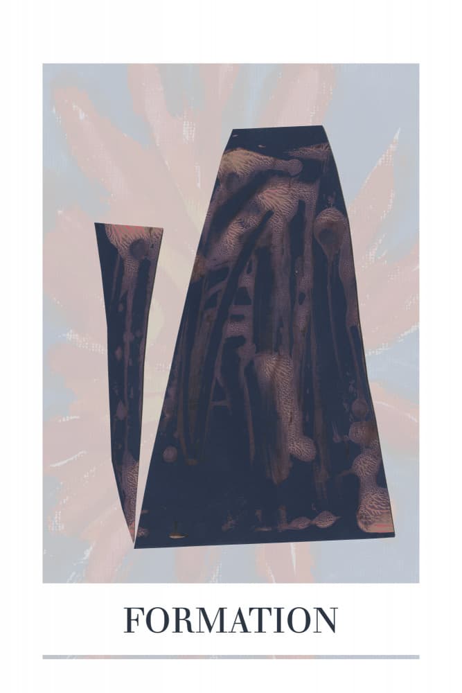 Abstract Copper Formations by Edward Selkirk — canvas wall art