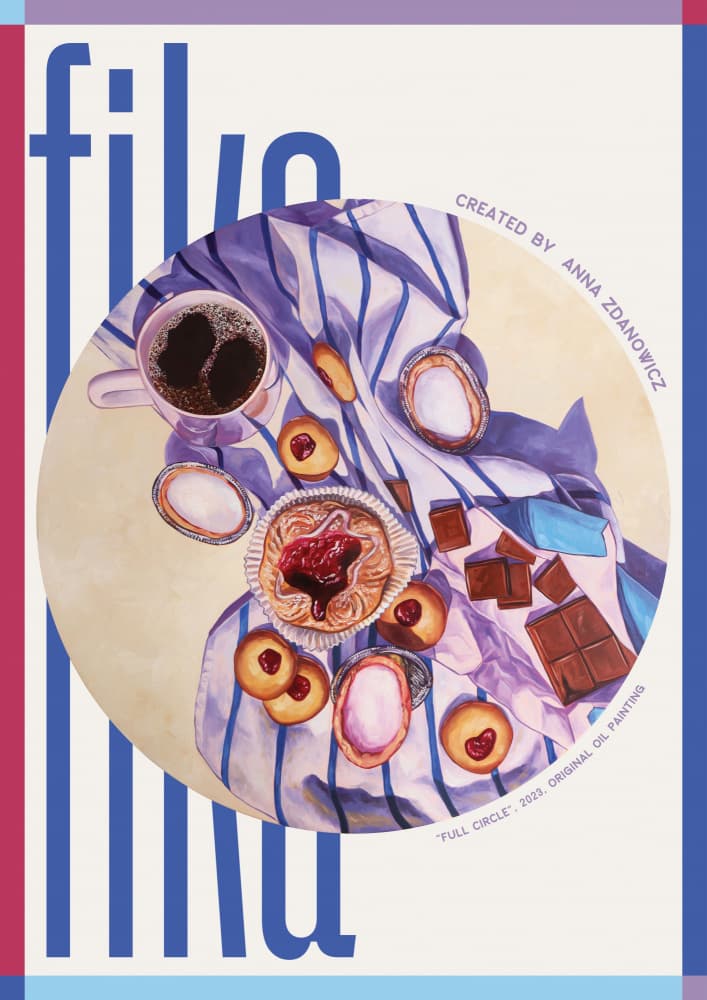Fika Coffee Break by Anna Zdanowicz — canvas wall art