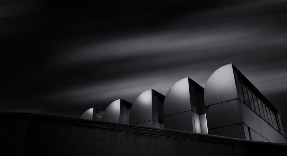 Sleek Modern Architecture by Matthias Hefner — canvas wall art