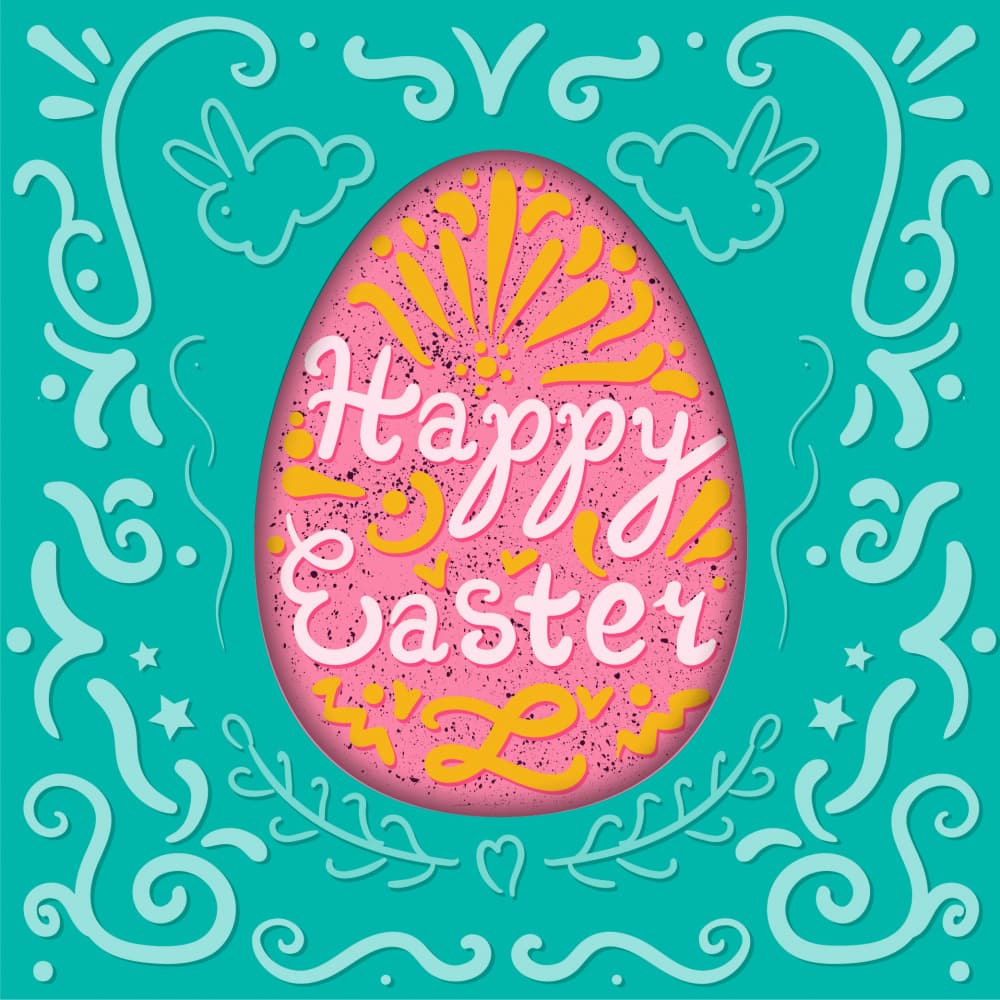 Happy Easter Egg Celebration by Marika Barsrsind β canvas wall art