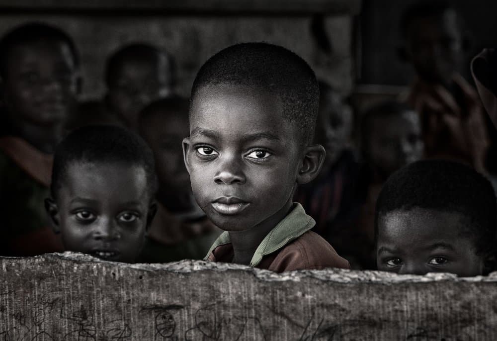 Young African Gaze by Joxe Inazio Kuesta Garmendia — canvas wall art