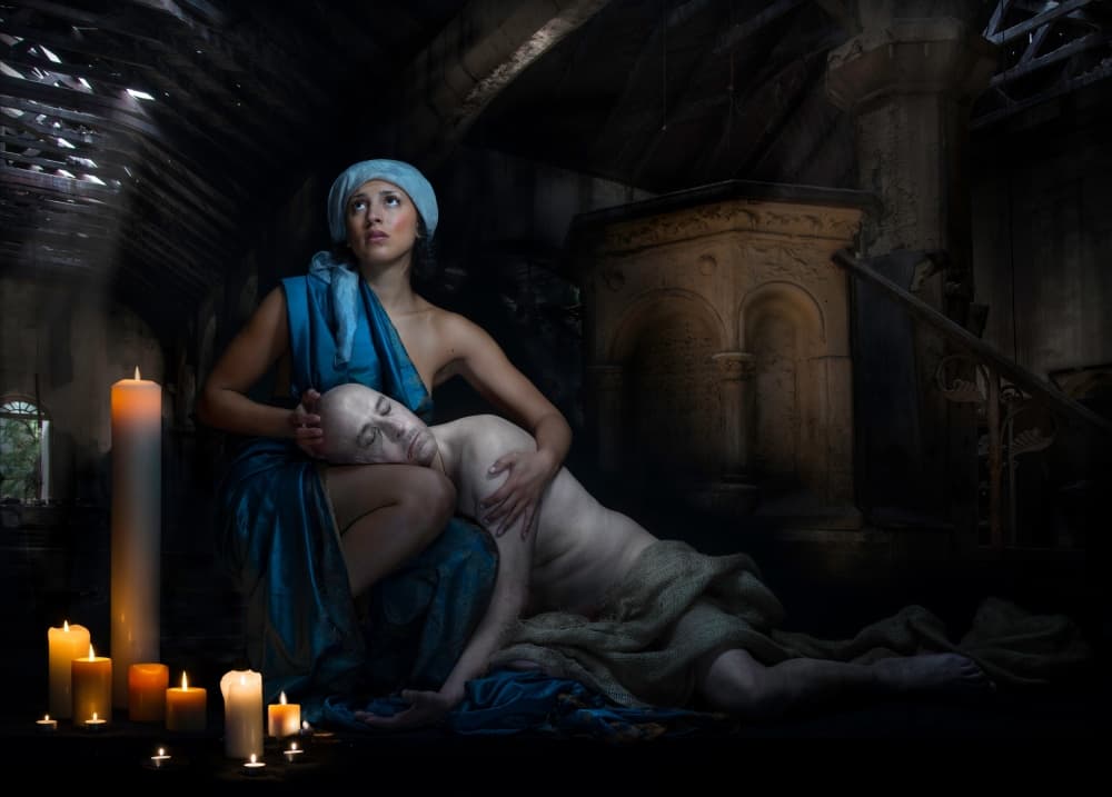 Candlelit Solace by Derek Galon MA FRPS FOPS — canvas wall art