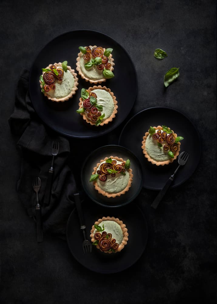 Gourmet Mini Tarts by Diana Popescu — canvas wall art