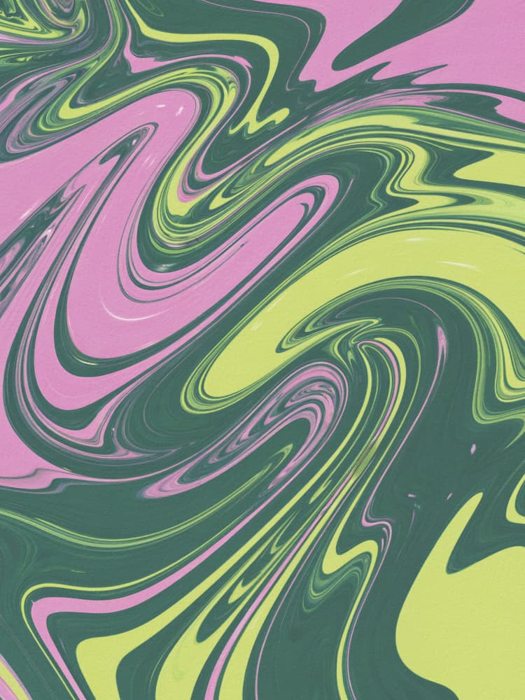 Dynamic Marbled Flow by Andreas Magnusson — canvas wall art