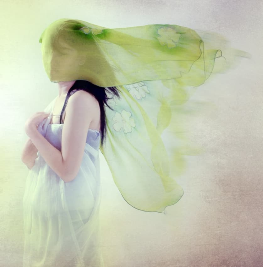 Ethereal Green Veil by Hari Sulistiawan — canvas wall art