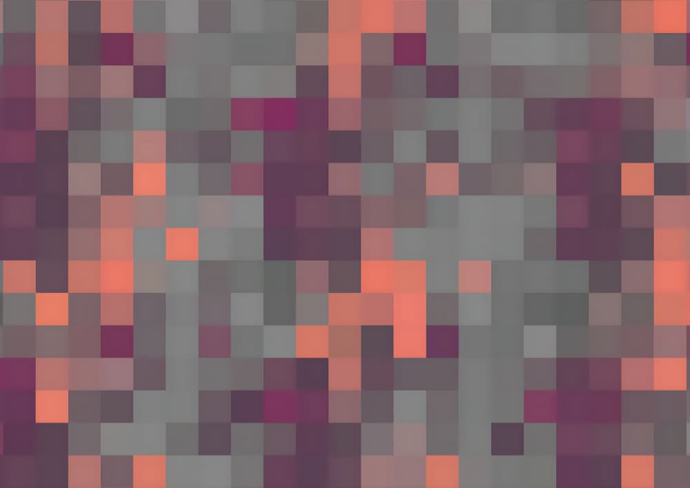 Colorful Pixel Mosaic by Josie George — canvas wall art