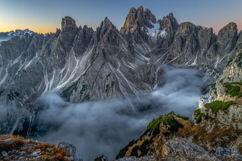 Misty Peaks at Dawn by Slawomir Kowalczyk AFRP FIAP IAAP — canvas wall art