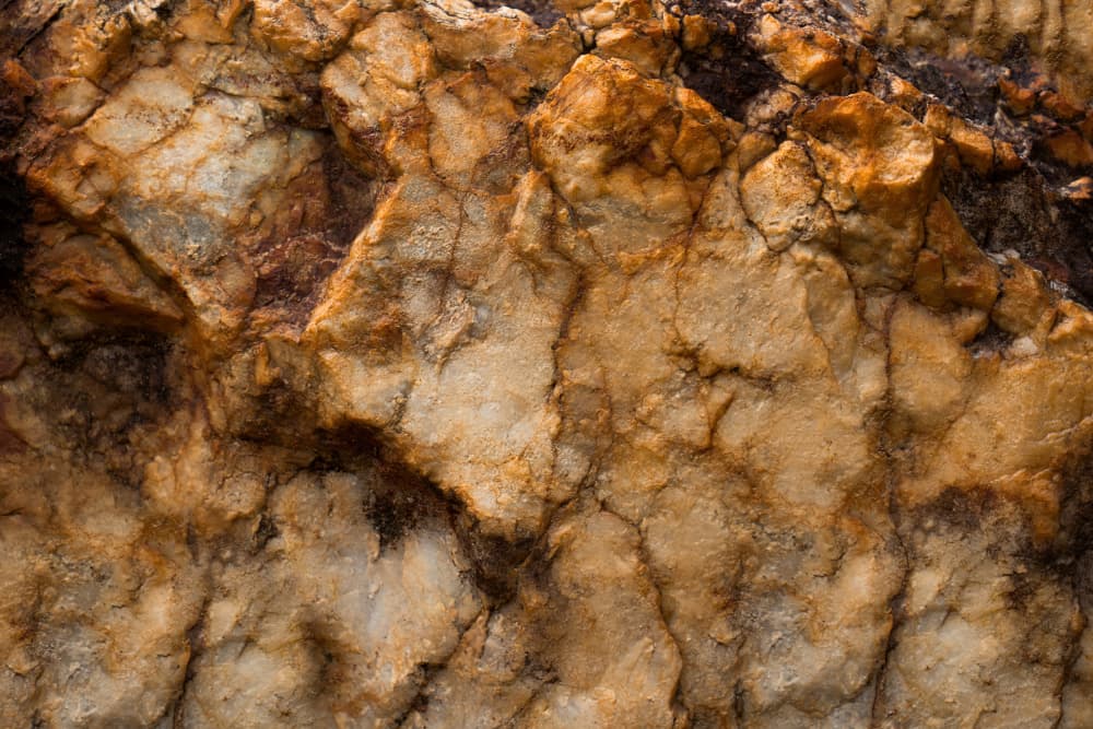 Earthy Rock Texture by Studio Meikle — canvas wall art