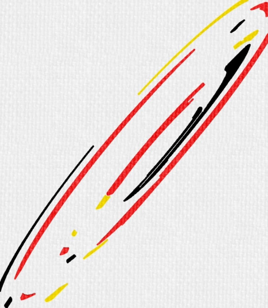 Dynamic Abstract Lines by Temitope Ogunwale — canvas wall art