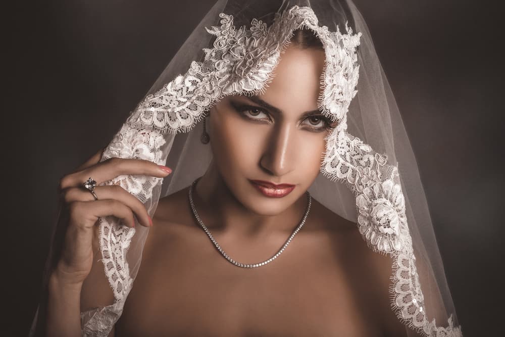 Veiled Beauty by Peppe Tambè — canvas wall art