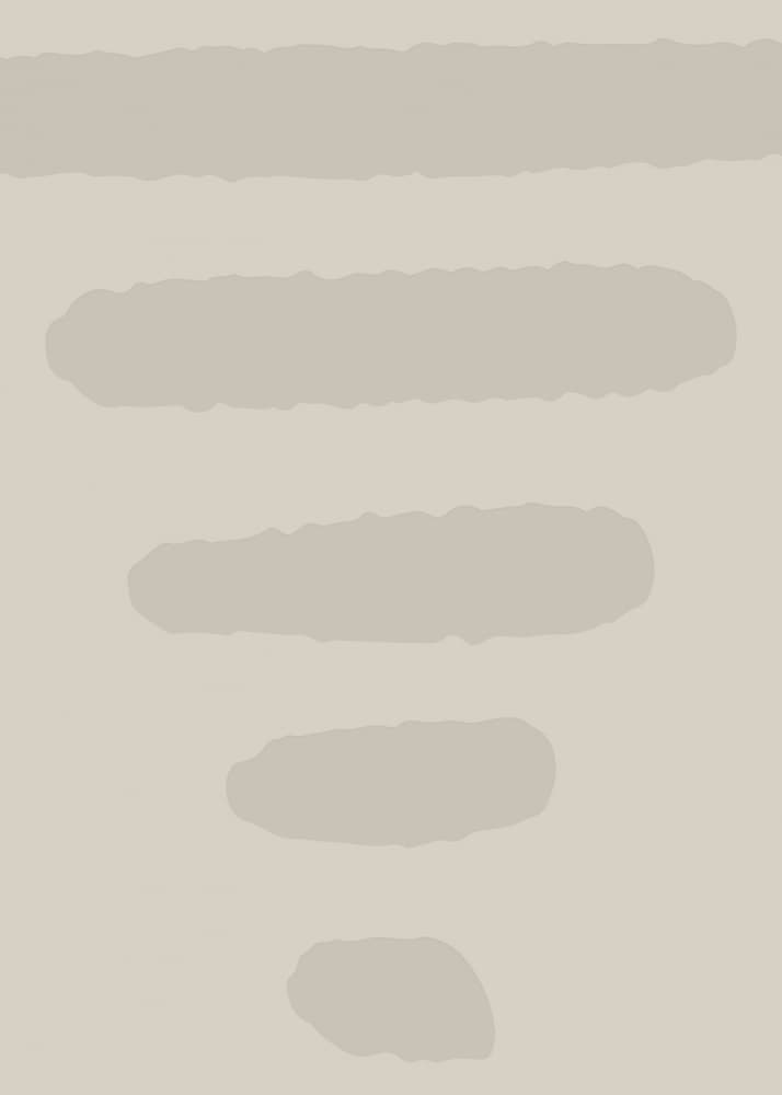 Neutral Abstract Layers by Chantal Jemmott — canvas wall art