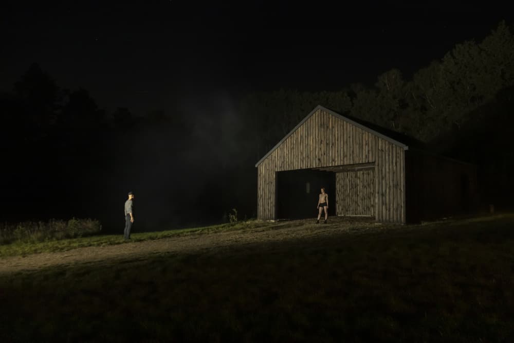 Meeting by Leszek Paradowski — canvas wall art