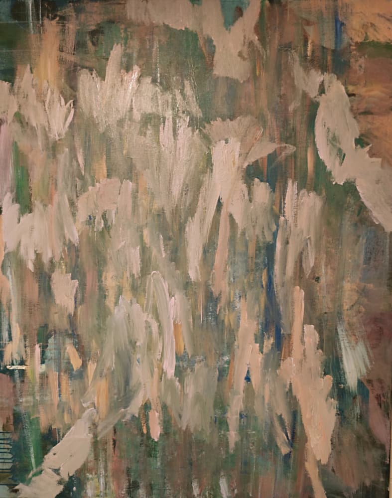 Abstract Forest Painting by Joackim Schou Dahle — canvas wall art