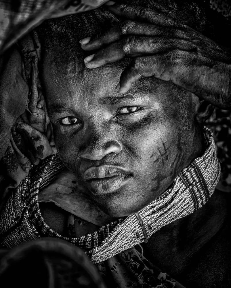 Intense African Portrait by Joxe Inazio Kuesta Garmendia — canvas wall art