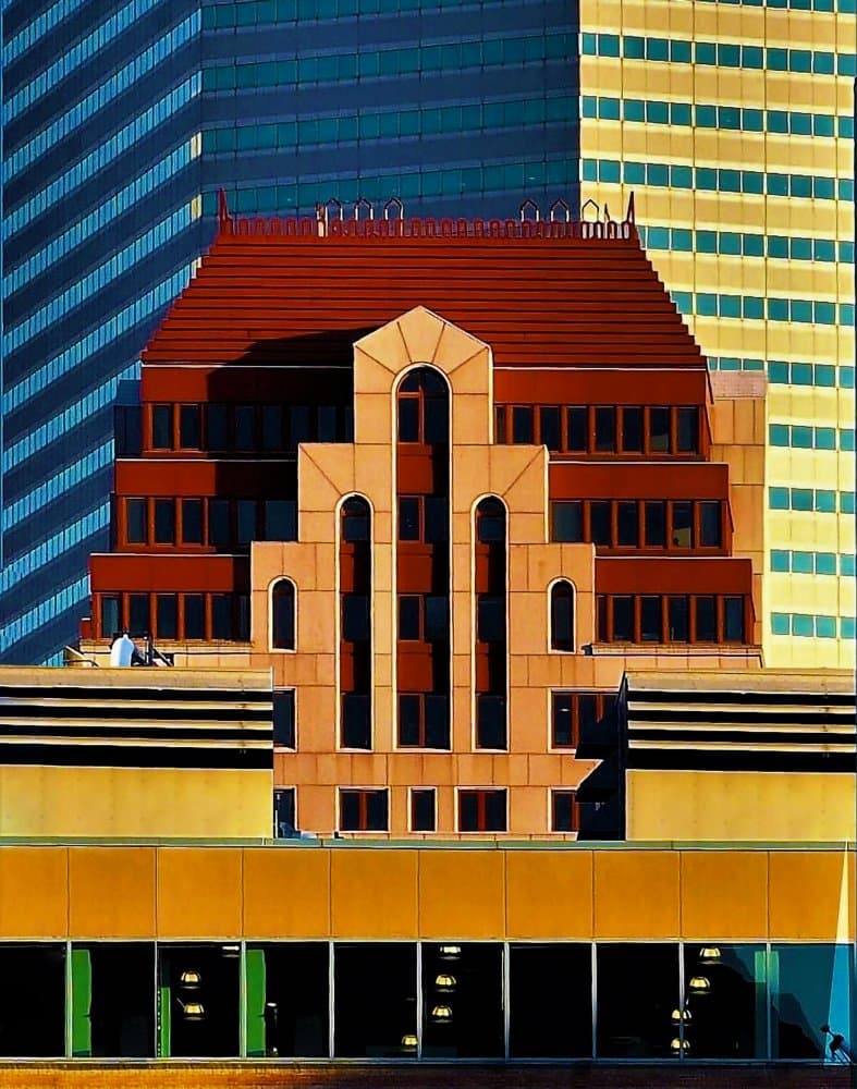 Bold Urban Architecture by Arnon Orbach — canvas wall art