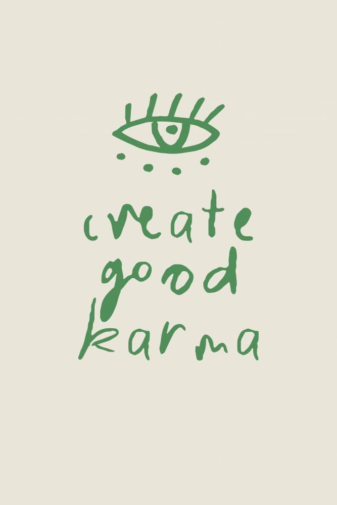 Creategoodkarma by Treechild — canvas wall art