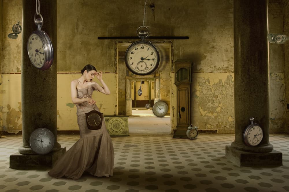 Timeless Woman's Hall by Christine von Diepenbroek — canvas wall art