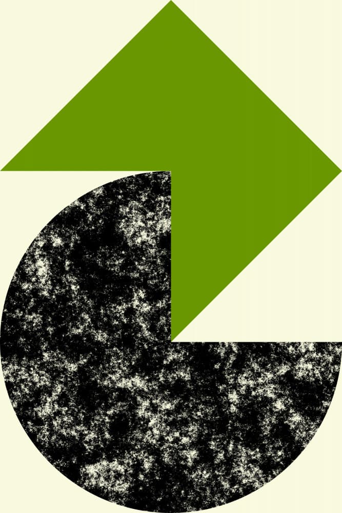 Modern Geometric Balance by Petr Strnad — canvas wall art