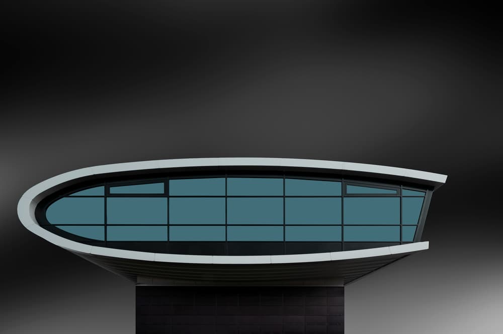 Sleek Modern Architecture by Rolf Endermann — canvas wall art