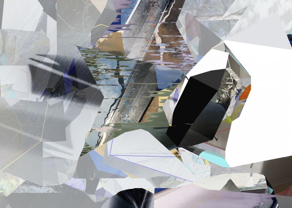 Shattered Reflections by Stefan Fransson — canvas wall art