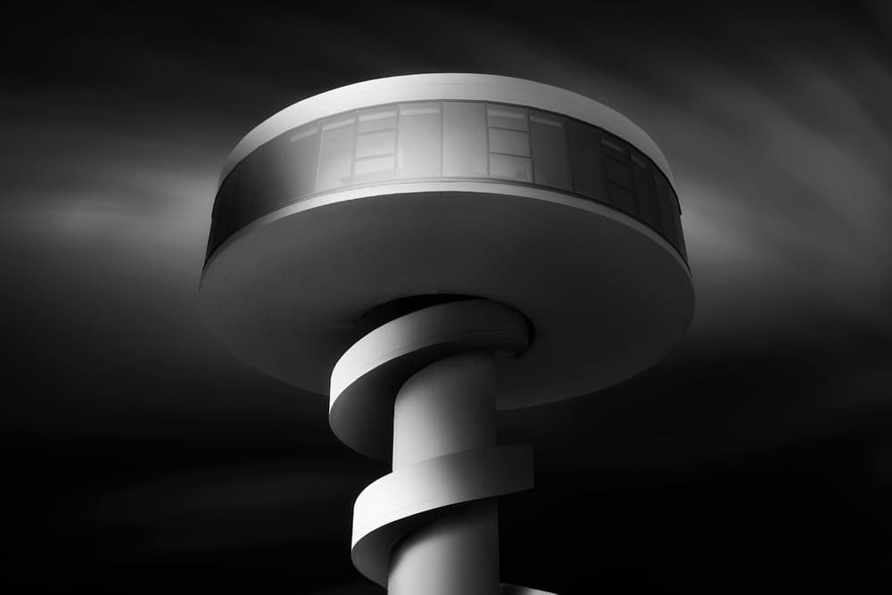 Spiral Observation Tower by Iván Ferrero — canvas wall art