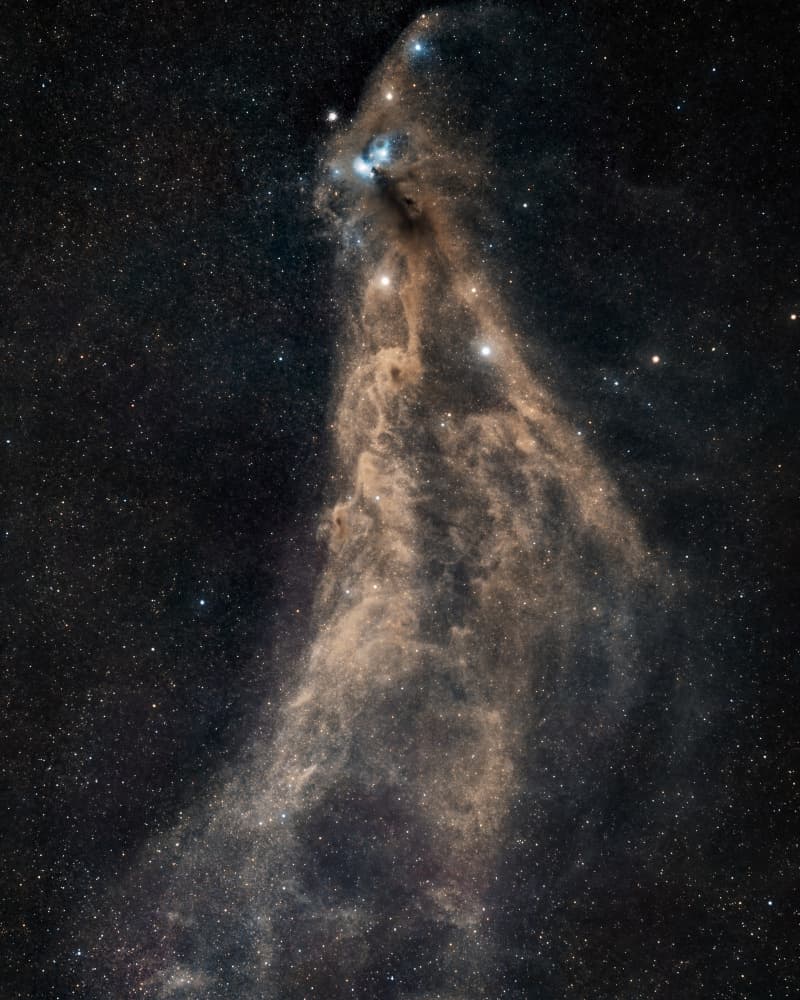 Deep Space Nebula by Vikas Chander — canvas wall art