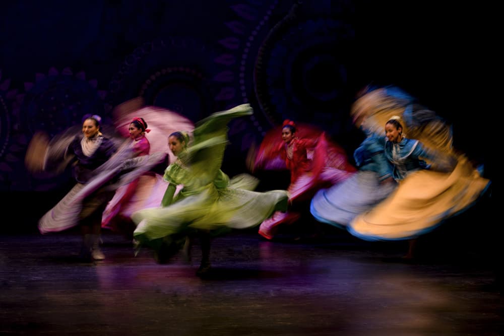 Vibrant Dance Performance by Emma Zhao — canvas wall art