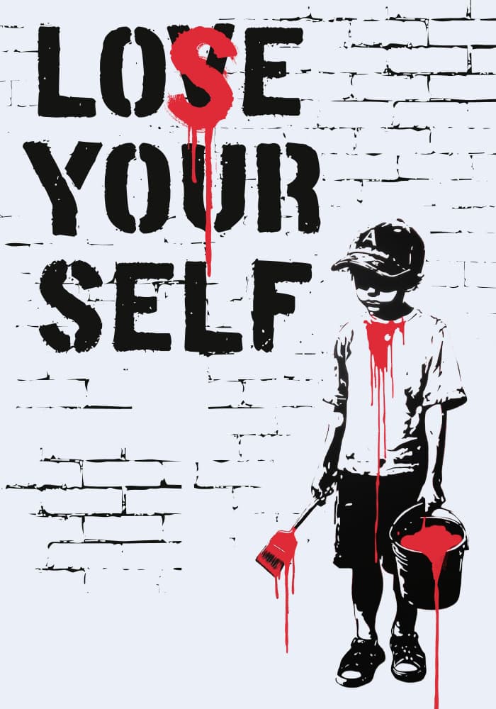 Lose Yourself by Dikhotomy — canvas wall art